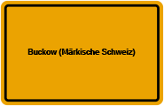 Grundbuchauszug Buckow (Märkische Schweiz)